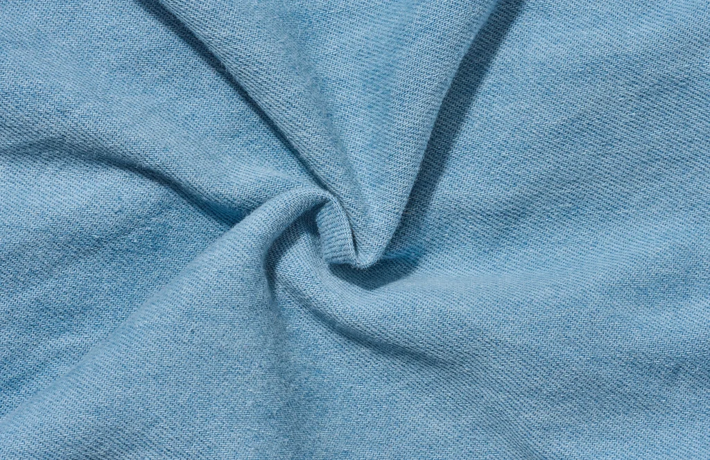 Comparison of unbrushed French Terry loops and soft brushed fleece back side for hoodies and sweatshirts.