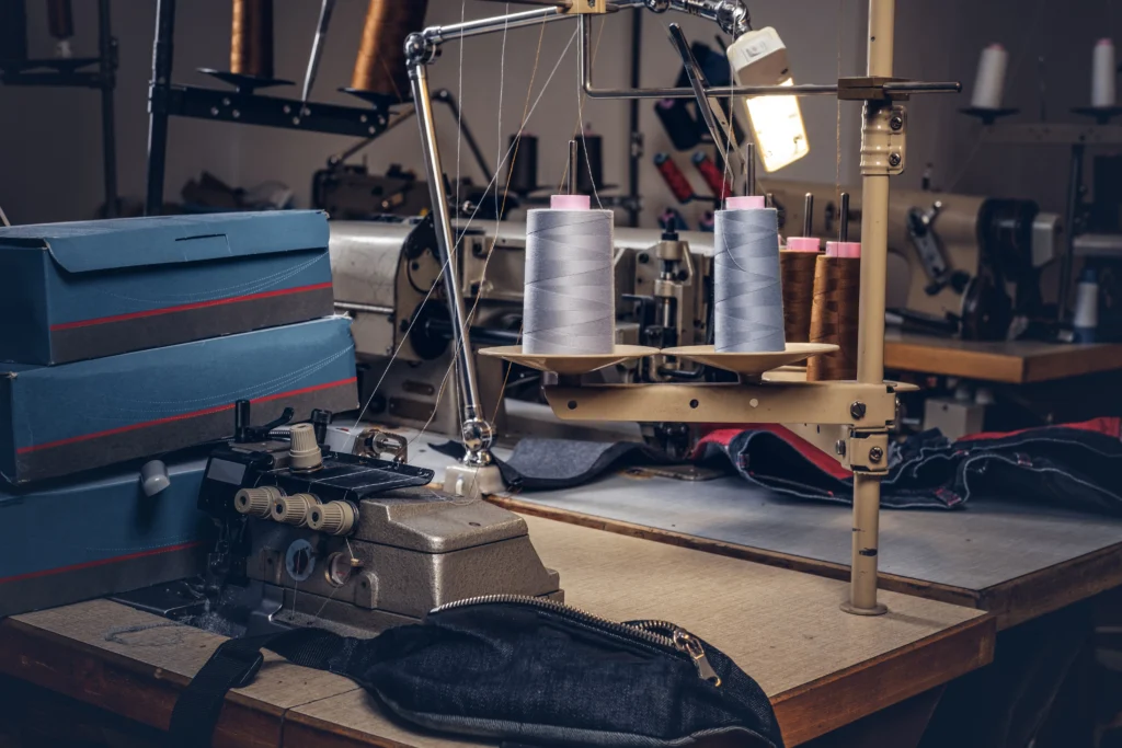 clothing order process in garment factory
