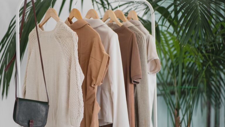 Eco friendly garment manufacturing process in clean factory
