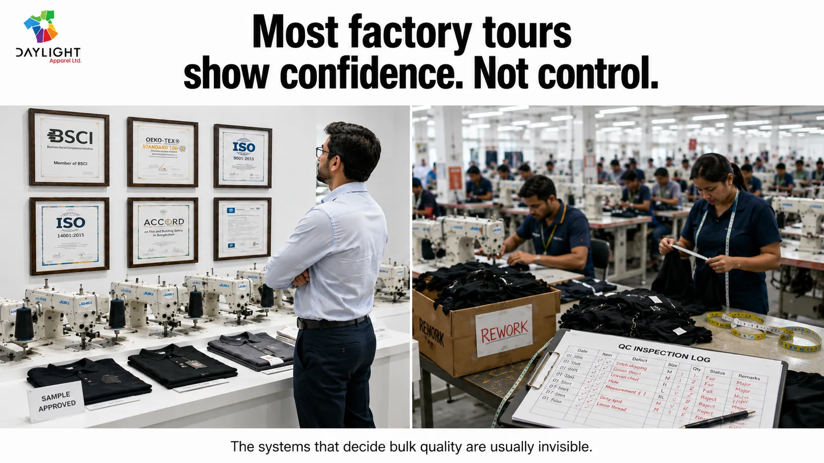 Factory Tour Apparel Buyer