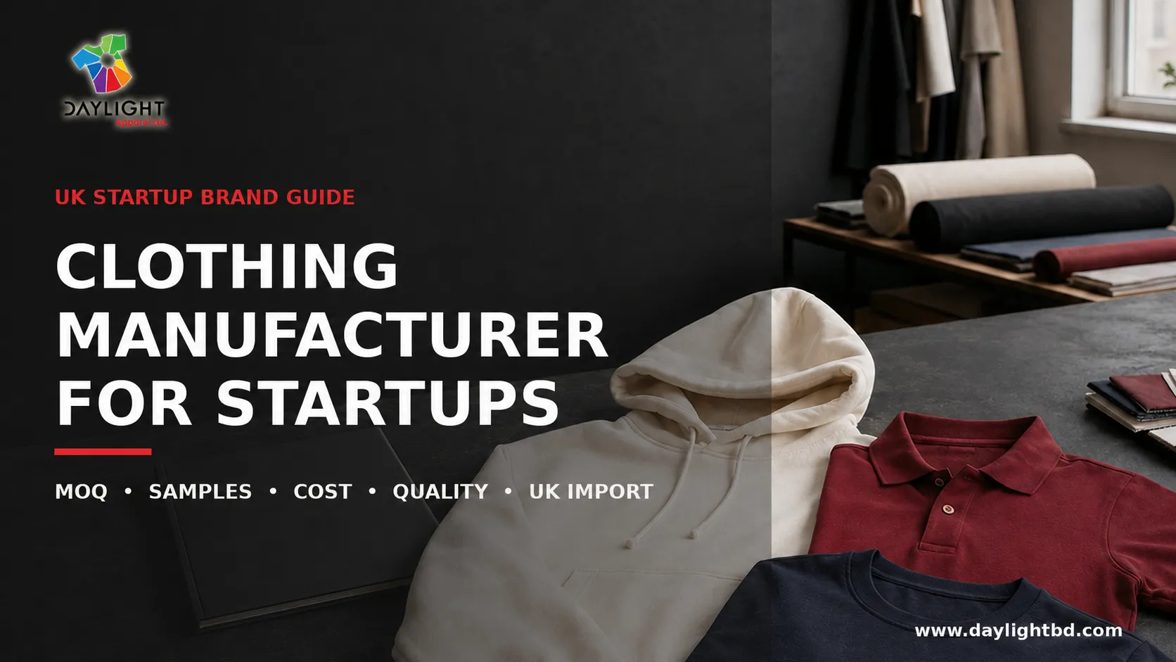 clothing manufacturer for startups